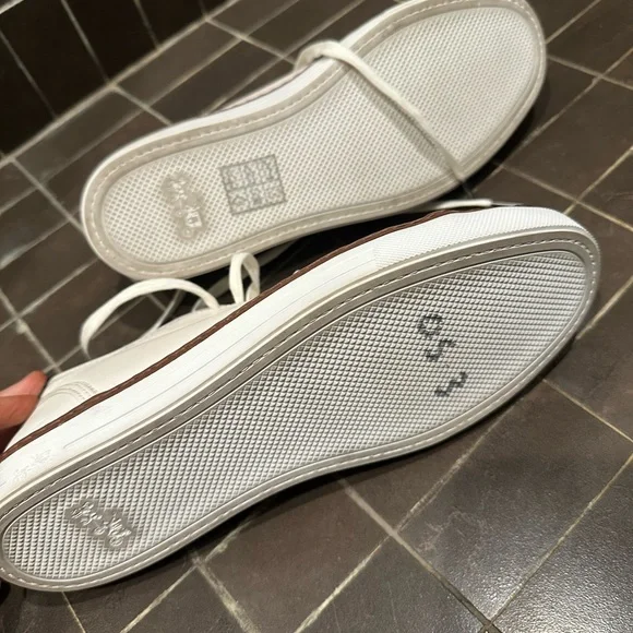 Coach York Men's Leather Sneakers - white / cream - Picture 2 of 3